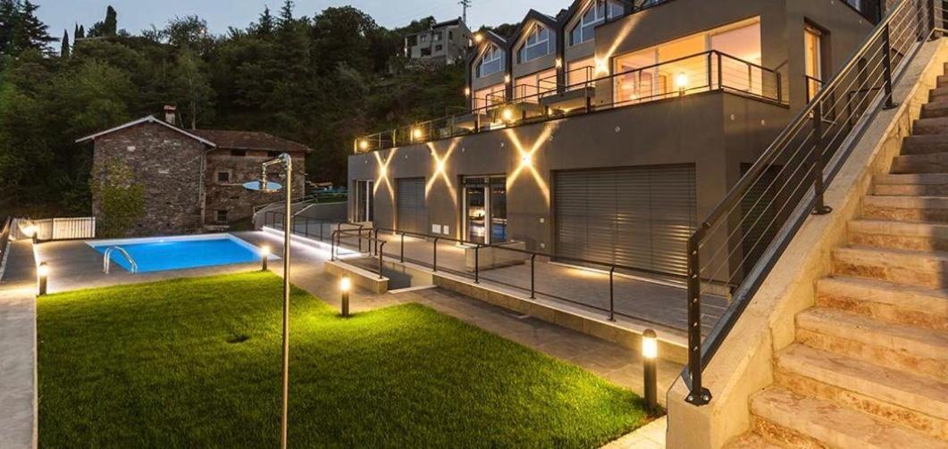 Baia Blu - Luxury Apartments With Pool Cremia Εξωτερικό φωτογραφία